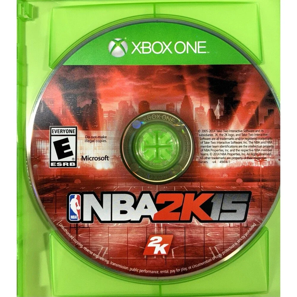 NBA 2K15 Microsoft Xbox One 2014 Complete with Manual Tested